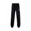 Marcelo Burlon County Of Milan Marcelo Burlon Tempera Cross Sweatpants In Black