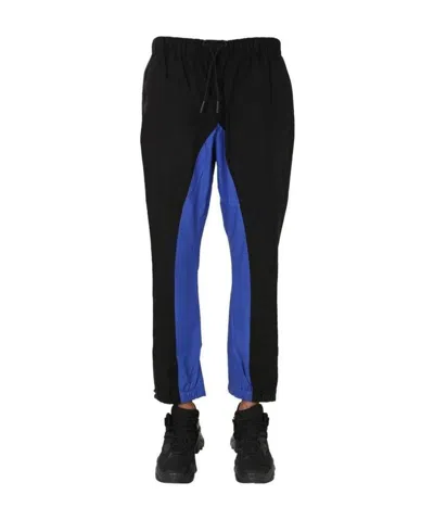 MARCELO BURLON COUNTY OF MILAN TWO-COLOR SWEATPANTS