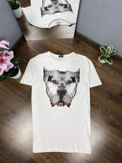 Pre-owned Marcelo Burlon County Of Milan Vintage Dog Print T-shirt In White