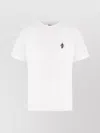 Marcelo Burlon County Of Milan Vintage Logo Print Stretch T-shirt In White