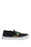 Marcelo Burlon County Of Milan Marcelo Burlon Vulcanized Slip-ons In Black Multi (black)