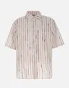 Marcelo Burlon County Of Milan County Hemd Mit Nadelstreifen In White