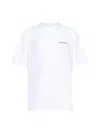 Marcelo Burlon County Of Milan Marcelo Burlon Tempera Cross Print T-shirt In White