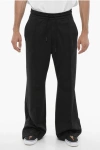 Marcelo Burlon County Of Milan Wide Leg Track Pants With Drawstring Waist