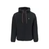 Marcelo Burlon County Of Milan Black Lightweight Windbreaker Jacket
