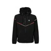 Marcelo Burlon County Of Milan County Of Milan Windbreaker Jacket In Black