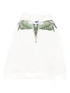 Marcelo Burlon County Of Milan Kids' Wing-print Hoodie In White
