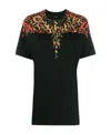 Marcelo Burlon County Of Milan Wing Printed T-shirt In Black