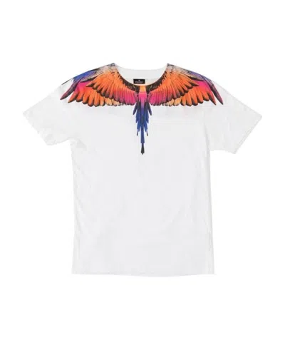 Marcelo Burlon County Of Milan Wing Printed T-shirt In White