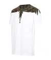 Marcelo Burlon County Of Milan Wings Camouflage-print T-shirt In Green