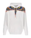 Marcelo Burlon County Of Milan Optical Wings Cotton Hoodie In White