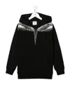Marcelo Burlon County Of Milan Wings-print Long-sleeve Hoodie In Black