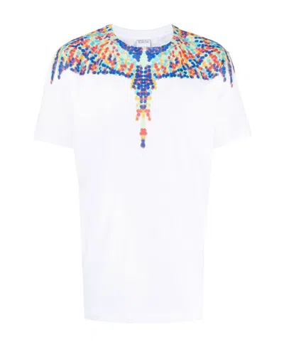 Marcelo Burlon County Of Milan Wings Short-sleeve T-shirt In White