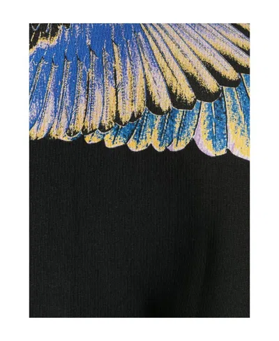 Marcelo Burlon County Of Milan Wings Sweatshirt In Blue
