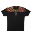 Marcelo Burlon County Of Milan Wings T-shirt - Black/leopard In Black