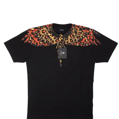 Marcelo Burlon County Of Milan Wings T-shirt - Black/leopard