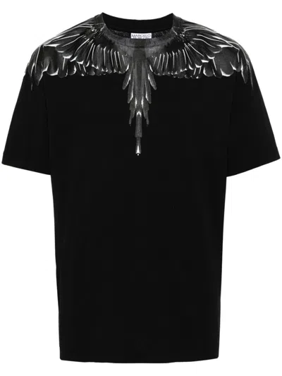 Marcelo Burlon County Of Milan 'wings' T-shirt In ブラック