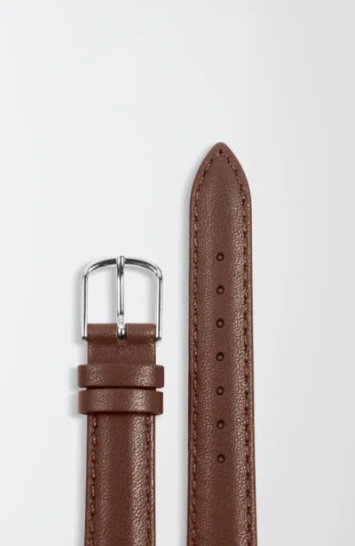 March Hare Watches The Harriet Calfskin Leather Watch Strap