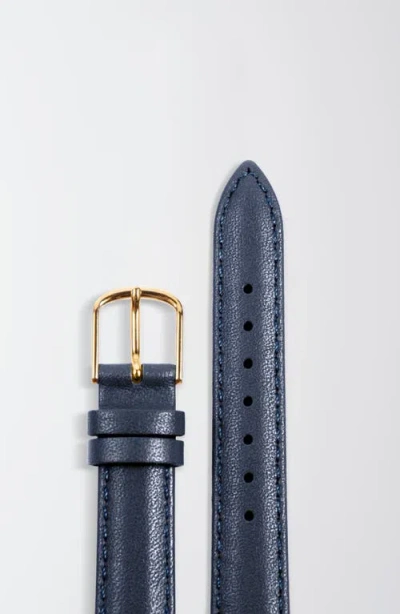March Hare Watches The Harriet Calfskin Leather Watch Strap