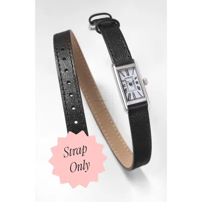 March Hare Watches The Kimsey "double Wrap" Calfskin Leather Watch Strap In Animal Print