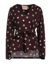 Marché 21 Marché_21 Woman Top Plum Size 6 Viscose In Purple