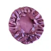 Marche' Du Luxe Women's Pink / Purple Pure Silk Single Layer Long Tie Blush Silk Caps In Pink/purple