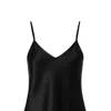 Marche' Du Luxe Women's Pure Silk Camisole Black