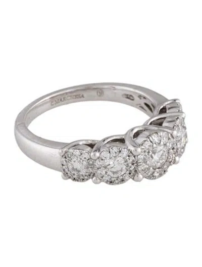 Pre-owned Marchesa 14k 1.00ctw Diamond Band Ring In Multi