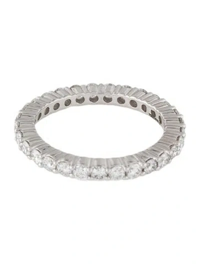 Pre-owned Marchesa 14k 1.00ctw Diamond Eternity Band Ring In Multi