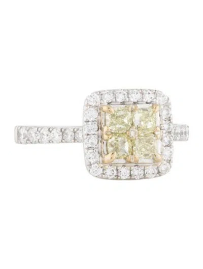 Pre-owned Marchesa 14k 1.42ctw Diamond Cocktail Ring In Multi
