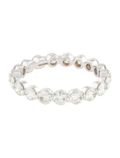 Pre-owned Marchesa 14k 1.88ctw Diamond Eternity Band Ring In Multi