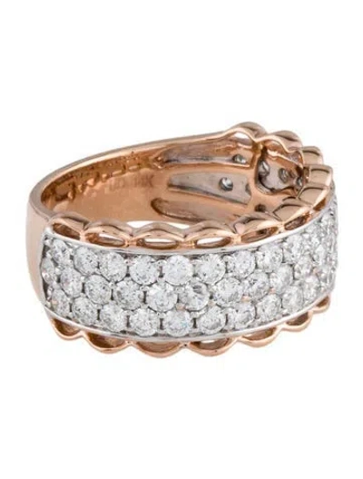 Pre-owned Marchesa 14k 2.00ctw Diamond Band In Multi