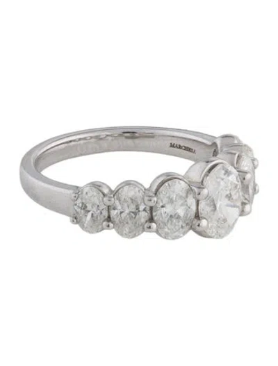Pre-owned Marchesa 14k 3.07ctw Diamond Band In Multi