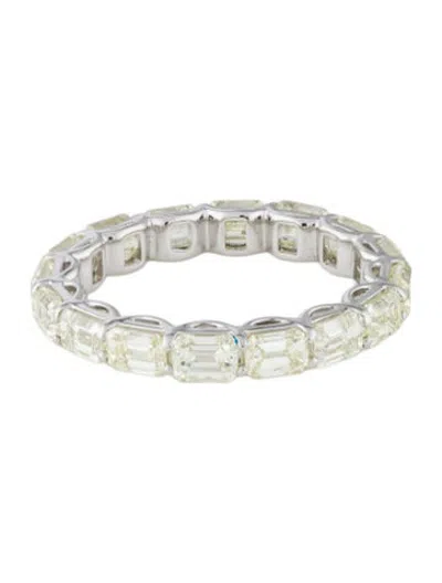 Pre-owned Marchesa 14k 3.75ctw Diamond Eternity Band In Multicolor
