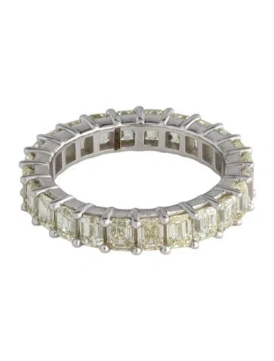 Pre-owned Marchesa 14k 3.96ctw Diamond Eternity Band In Multi