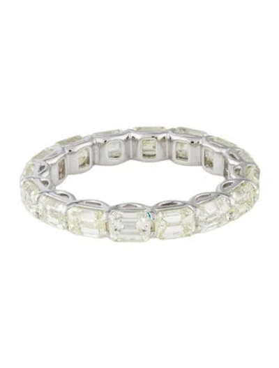 Pre-owned Marchesa 14k 4.00ctw Diamond Eternity Band In Multi