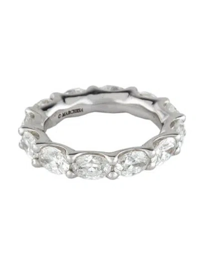 Pre-owned Marchesa 14k 4.00ctw Diamond Eternity Band In Multi