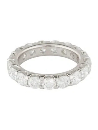 Pre-owned Marchesa 14k 5.05ctw Diamond Eternity Band Ring In Multi