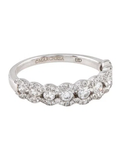 Pre-owned Marchesa 14k Diamond Band In Multicolor