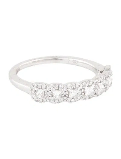 Pre-owned Marchesa 14k Diamond Band Ring In Multi