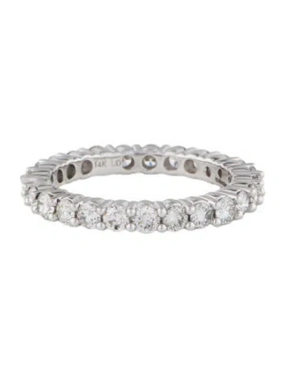 Pre-owned Marchesa 14k Diamond Eternity Band In Multi