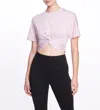 Marchesa Athleisure Amelia Tee In Purple