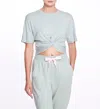 Marchesa Athleisure Amelia Tee In Multi
