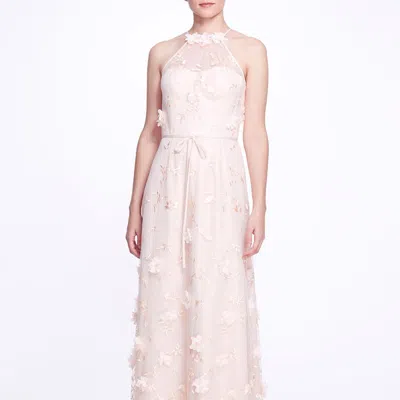 Marchesa Bridesmaids Jacquelene Gown In Pink