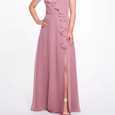 Marchesa Bridesmaids Siena Gown In Pink