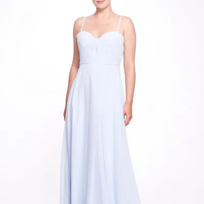 Marchesa Bridesmaids Verona Dress In Blue