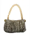 Marchesa Lace Mini Bag In Black
