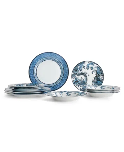 MARCHESA MONARCHA 12-PC. DINNERWARE SET, SERVICE FOR 4