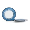 Marchesa Monarcha 4pc Dinner Plate Set In Blue