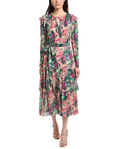 Marchesa Notte Amber Maxi Dress In Pink